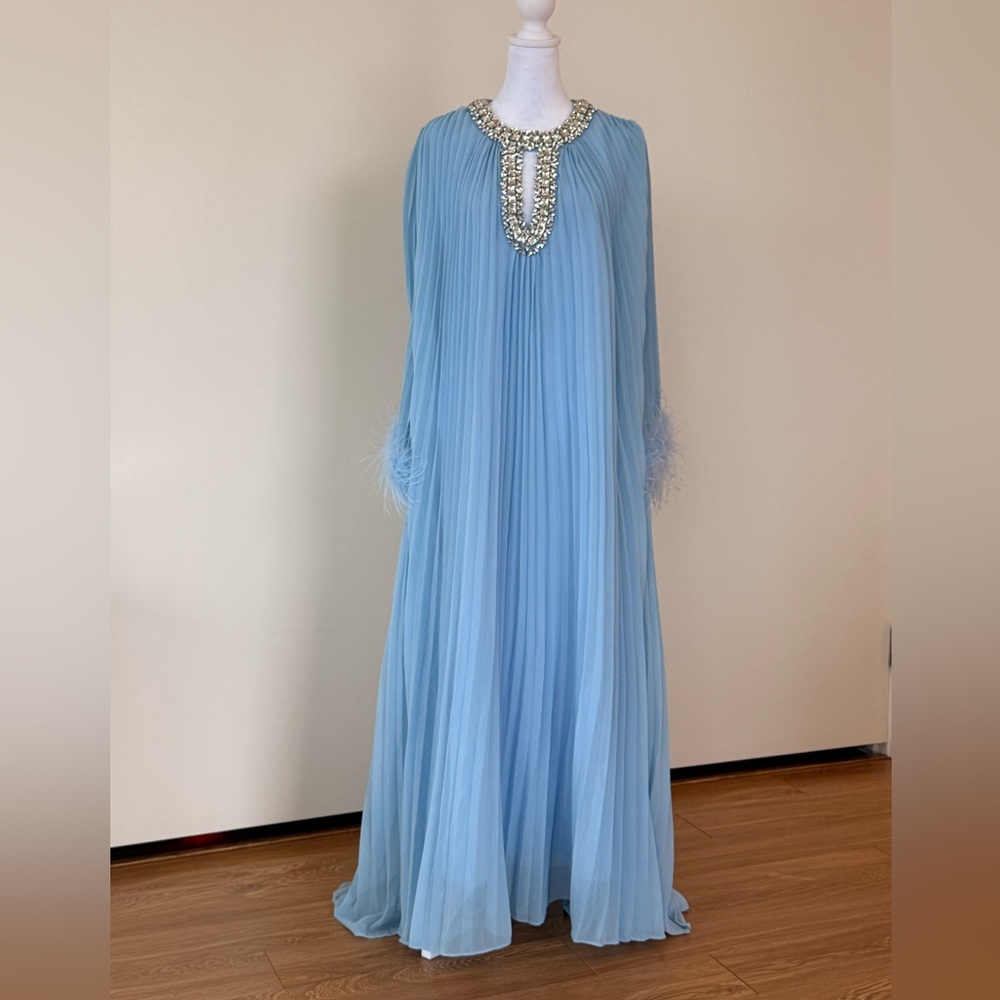 Elegant Blue Evening Gown